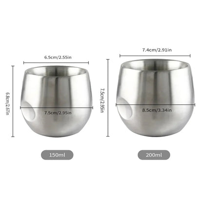 Tasse à espresso minimaliste avec isolation double