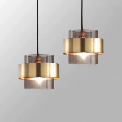 Floroux - luminaire suspendu en verre moderne