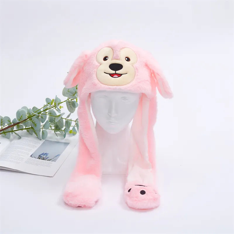 BunnyBounce Hat – Chapeau Mignon avec Oreilles Mobiles