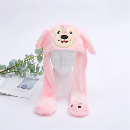 BunnyBounce Hat – Chapeau Mignon avec Oreilles Mobiles