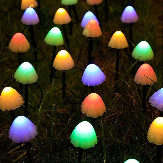Lucières de fées champignon