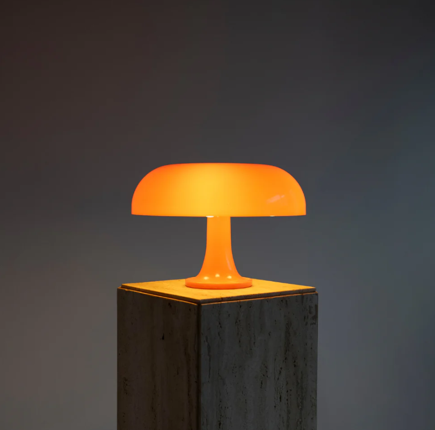 Floroux de Table Champignon - Éclairage moderne au design minimaliste et LED rechargeable