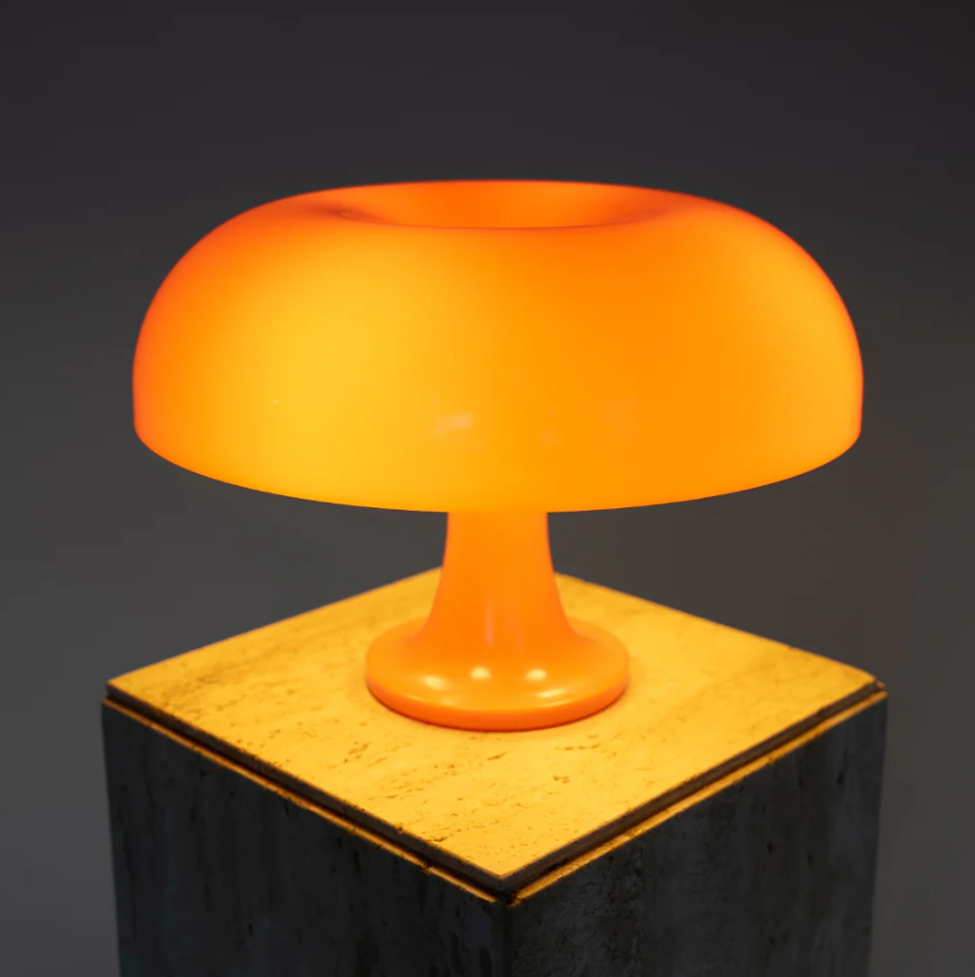 Floroux de Table Champignon - Éclairage moderne au design minimaliste et LED rechargeable