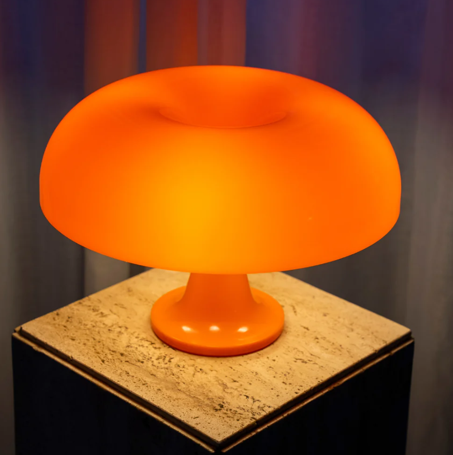 Floroux de Table Champignon - Éclairage moderne au design minimaliste et LED rechargeable