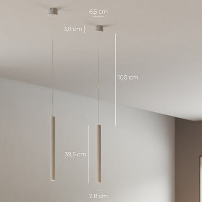 LuminaireÉlégant - Suspension LED Minimaliste au Design Raffiné