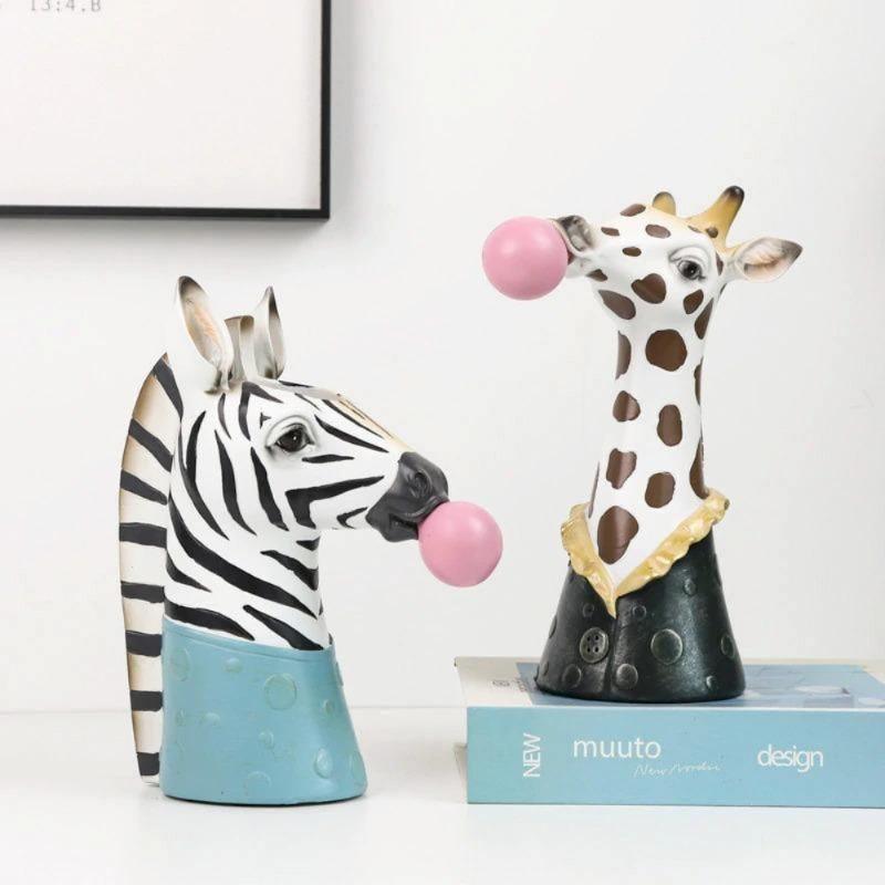 Floroux Decorative Animal Vase | Creative Flower Vase with Character
