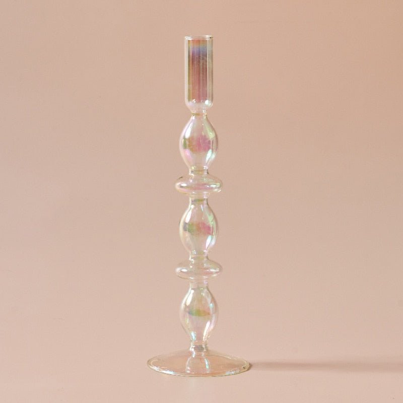 Bougeoirs nordiques scintillants