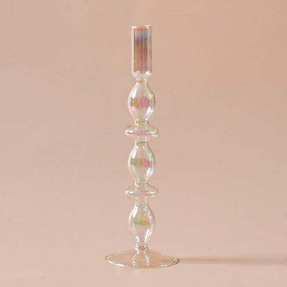 Bougeoirs nordiques scintillants