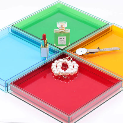 Plateau de service en acrylique "Color Pop"