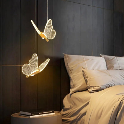 Floroux butterfly-shaped suspension | Elegant LED design for your home