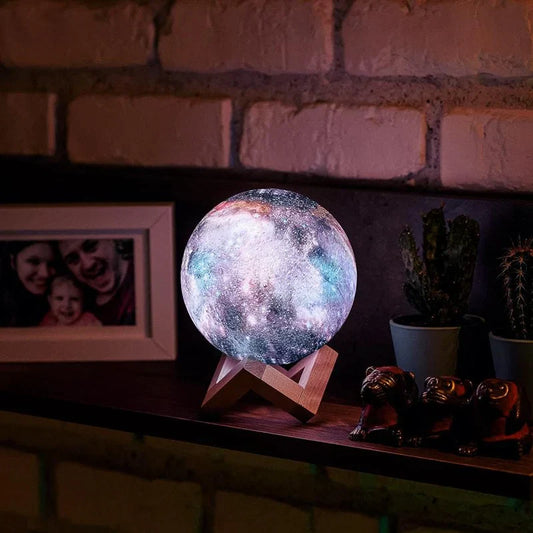 Floroux Dreamer - Magnifique lampe lunaire LED pour des nuits magiques