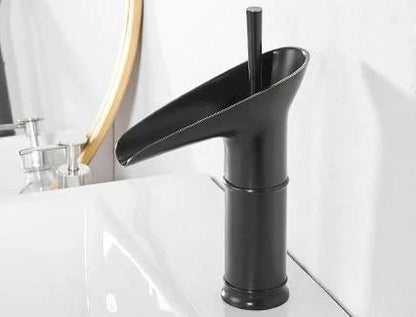 Antique Floroux waterfall faucet | Bathroom faucet | Solid brass | Modern and classic | Sink mixer