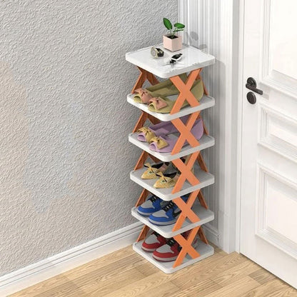 Étagère à chaussures moderne à plusieurs niveaux