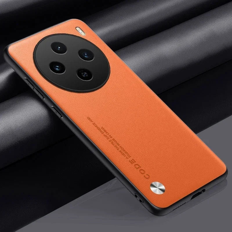 Coque de téléphone en silicone design exécutif de luxe pour Vivo X100 X100S Pro Ultra 5G couvercle TPU mat