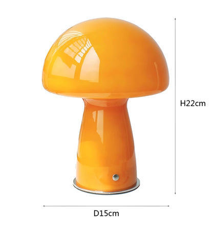 Lampe LED Champignon Scandinave - Élégance et Chaleur pour Votre Intérieur