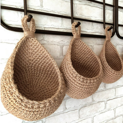 Hanging fruit and vegetable baskets Floroux for the wall | Space-saving and elegant | Modern kitchen organization
