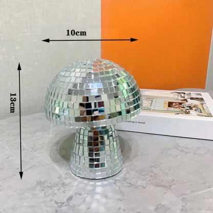 Boule à facettes champignon