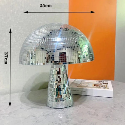 Boule à facettes champignon