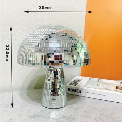 Boule à facettes champignon