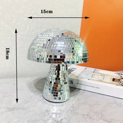 Boule à facettes champignon