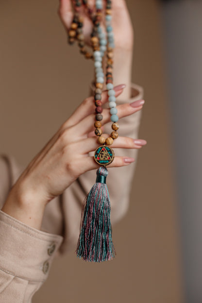 Anaya Mala Collier en Perles - Accessoire Spirituel