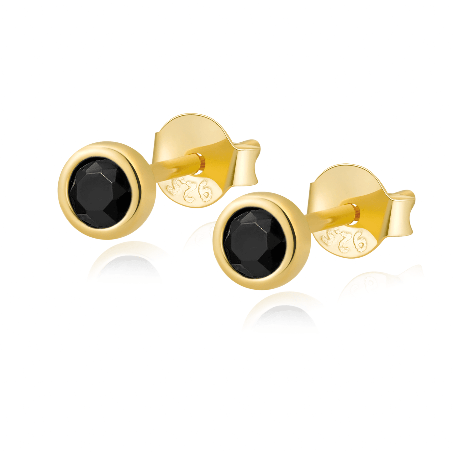Amira Élégante Boucles d'Oreilles Circulaires Compactes