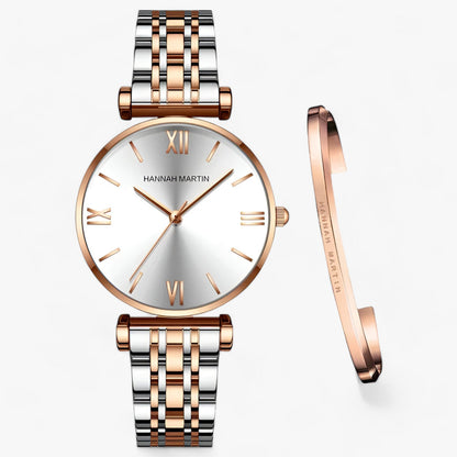 Adeline - Élégante Montre en Titane pour Dames