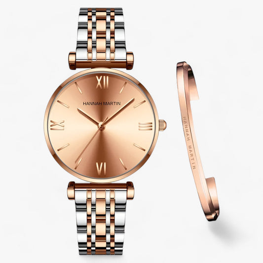 Adeline - Élégante Montre en Titane pour Dames