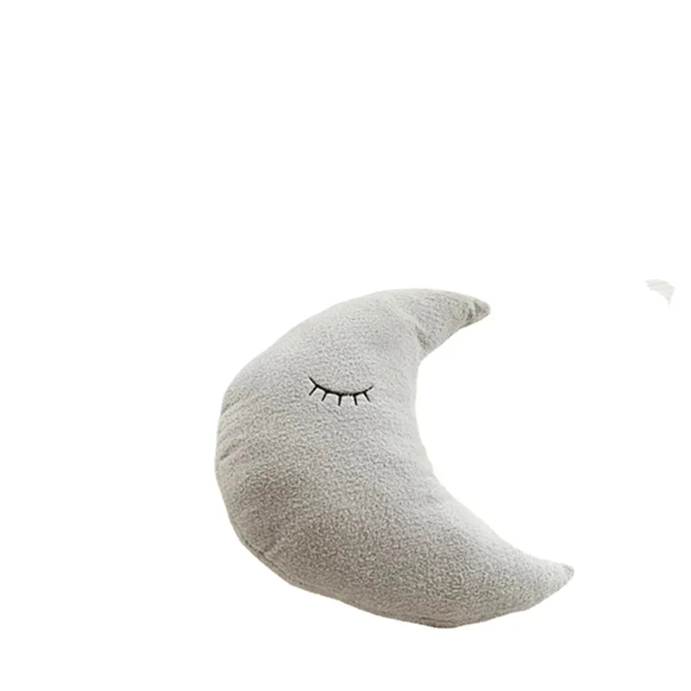 Coussin en peluche avec nuage de dessin animé