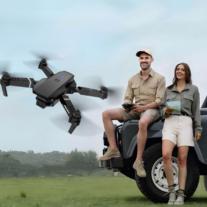 Drone avec double caméras | Facile à utiliser, idéal pour des prises de vue aériennes et vidéos impressionnantes !