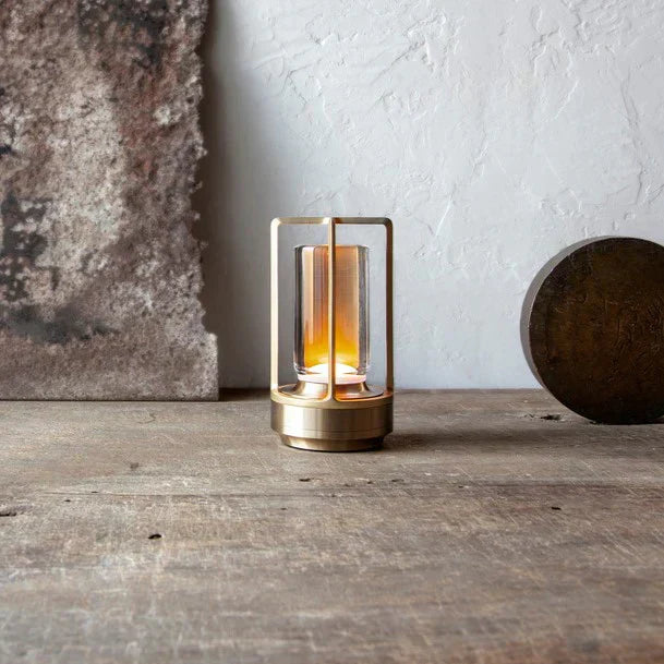 Floroux Lampe de table sans fil rechargeable | Design LED moderne | Lumière d'ambiance pour la maison et le bureau