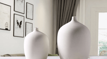 Floroux ceramic table vase | Elegant design | Perfect for flowers and decoration | Varied sizes