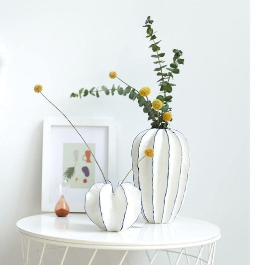 Floroux Handmade Ceramic Vase Set | Elegant Design | Stylish Home Accessories