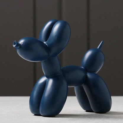 Chien ballon sculpture – résine artisanale – liquidation