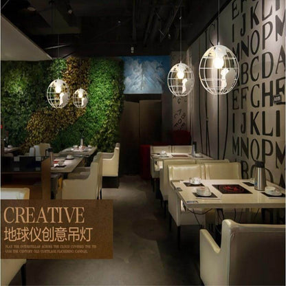 Floroux Globe Rétro Lampe