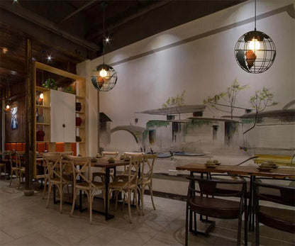 Floroux Globe Rétro Lampe