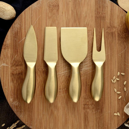 Floroux Cheese Knife Set | High-Quality Stainless Steel Cheese Knives | Perfect for Cheese Lovers & Dinner Parties