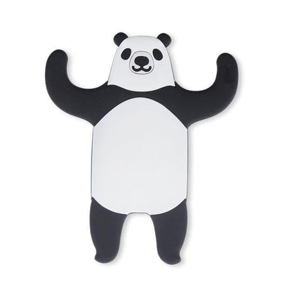 Floroux adhesive hooks in animal design | Versatile hooks for wall and refrigerator | Practical and decorative