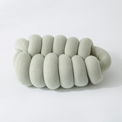 Floroux Coussin Cocoon Twist | Design de Nœud Doux | Coussin Décoratif & Confort pour Salon & Chambre