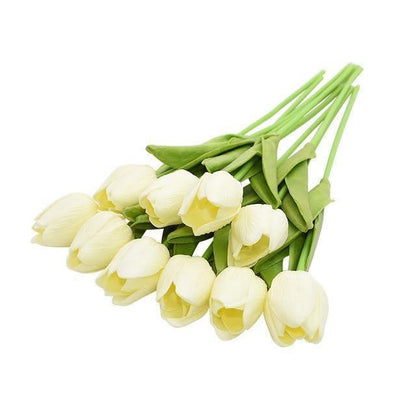Faux tulipes artificielles 10 pièces