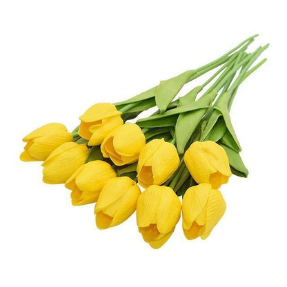Faux tulipes artificielles 10 pièces