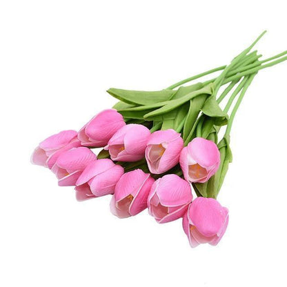 Faux tulipes artificielles 10 pièces