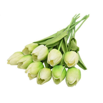 Faux tulipes artificielles 10 pièces