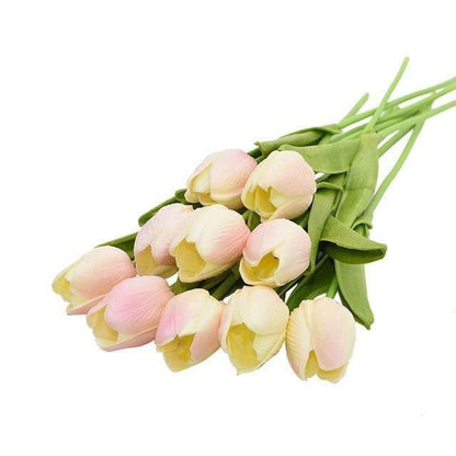 Faux tulipes artificielles 10 pièces