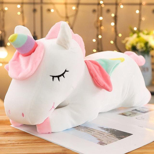 Floroux - Figure en peluche de licorne magique et câline pour un plaisir infini