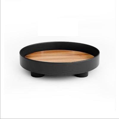 Elevated serving tray Floroux | Decorative tray stand | Elegant presentation for the home
