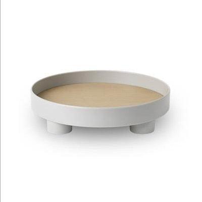 Elevated serving tray Floroux | Decorative tray stand | Elegant presentation for the home