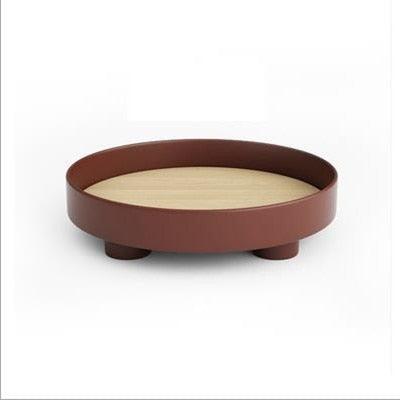 Elevated serving tray Floroux | Decorative tray stand | Elegant presentation for the home