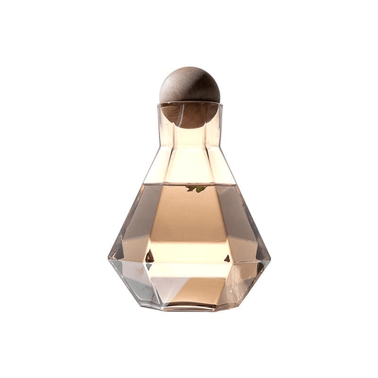 Floroux Diamond Glassware Set | Handmade Drinking Glasses and Decanters | Luxurious Glass for Wine, Water, and Cocktails