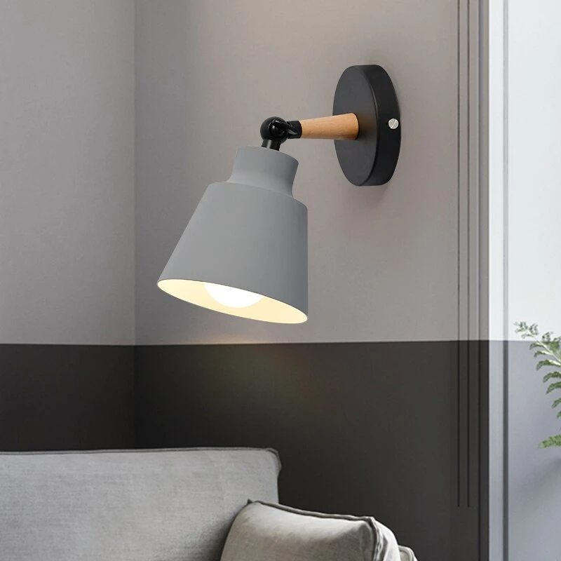 Floroux Shine Applique Murale en Bois | Design Moderne | Lampe Murale Décorative pour Salon et Chambre